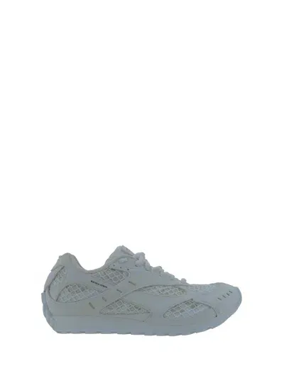 Bottega Veneta Orbit Sneakers In Silver