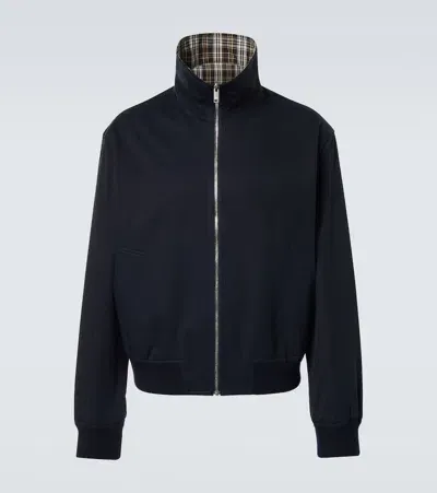 Bottega Veneta Blue Cotton Jacket In Fondant