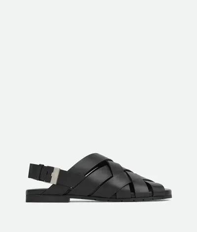 Bottega Veneta Alfie Sandal In Black