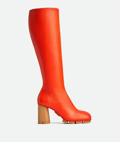 Bottega Veneta Shore Boot In New Orange