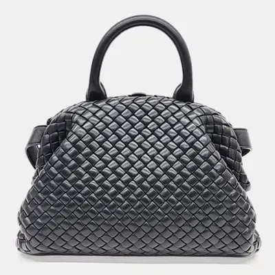 Pre-owned Bottega Veneta Small Handle Bag In Black