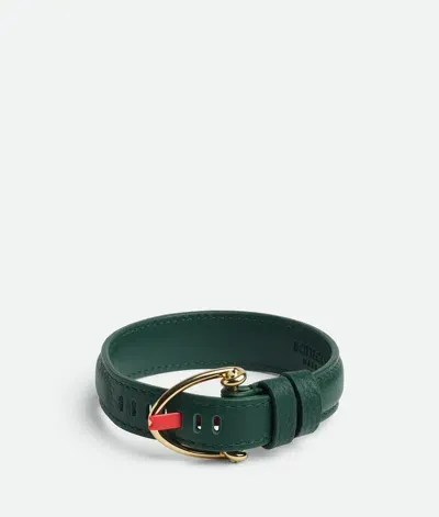 Bottega Veneta Snake Armband In Raintree