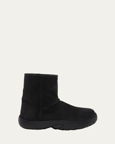 Bottega Veneta Snap Ankle Boot In Black