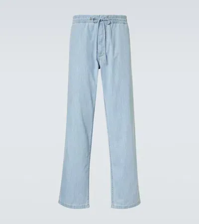 Bottega Veneta Straight Jeans In Blue