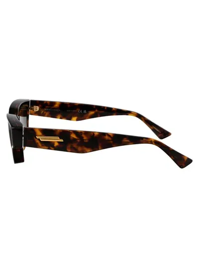 Bottega Veneta Sunglasses In 002 Havana Havana Brown