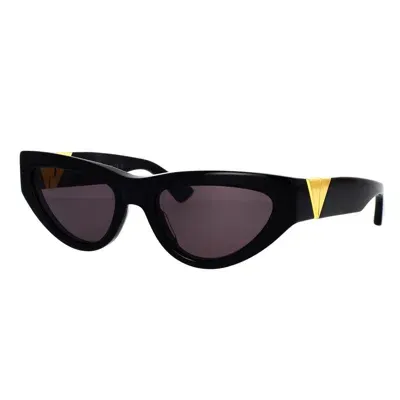 Bottega Veneta Sunglasses In Black Black Grey