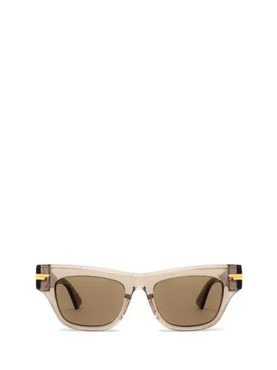 Bottega Veneta Sunglasses In Brown