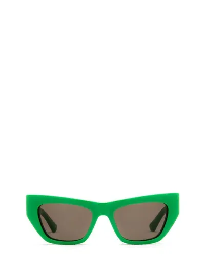 Bottega Veneta Sunglasses In Green