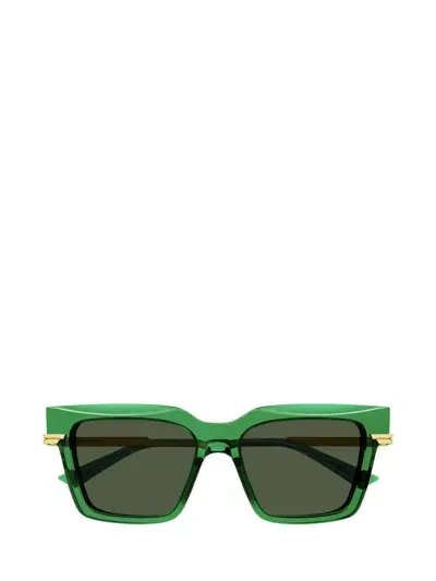 Bottega Veneta Sunglasses In Green