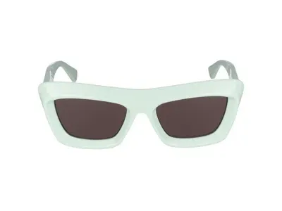 Bottega Veneta Sunglasses In Green Green Brown