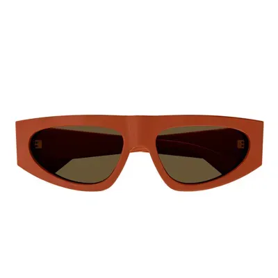 Bottega Veneta Sunglasses In Orange