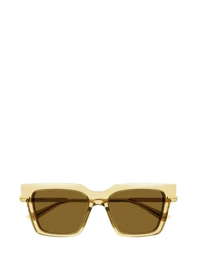 Bottega Veneta Sunglasses In Yellow