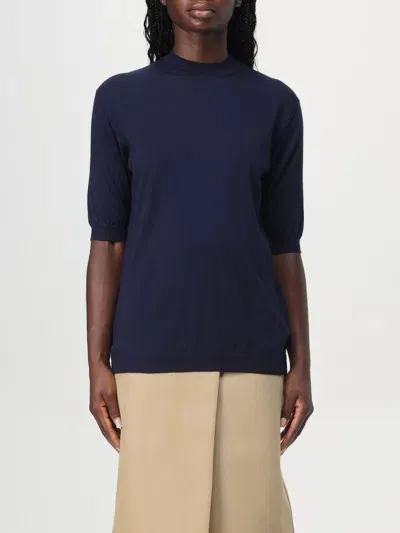 Bottega Veneta Sweater  Woman Color Navy