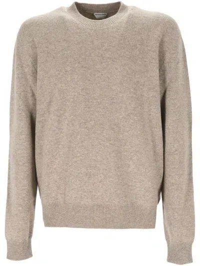 Bottega Veneta Cashmere Sweater In Beige