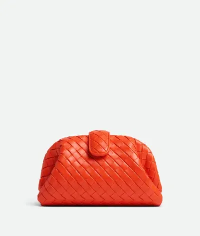 Bottega Veneta Teen Lauren 1980 With Chain In Orange