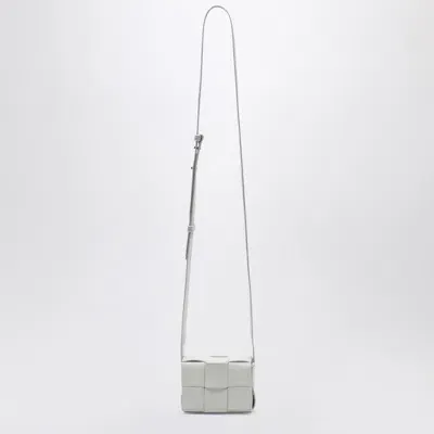 Bottega Veneta Candy Cassette Crossbody Bag In White