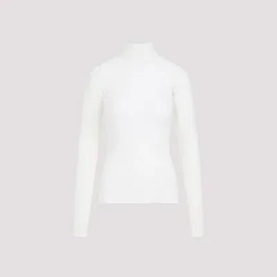 Bottega Veneta Cotton Top In White