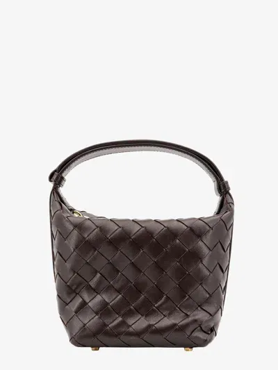 Bottega Veneta Woman Candy Wallace Woman Brown Handbags