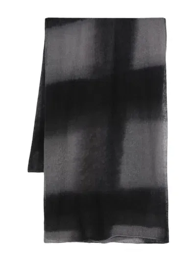 Botto Giuseppe Cashmere Scarf In Grey