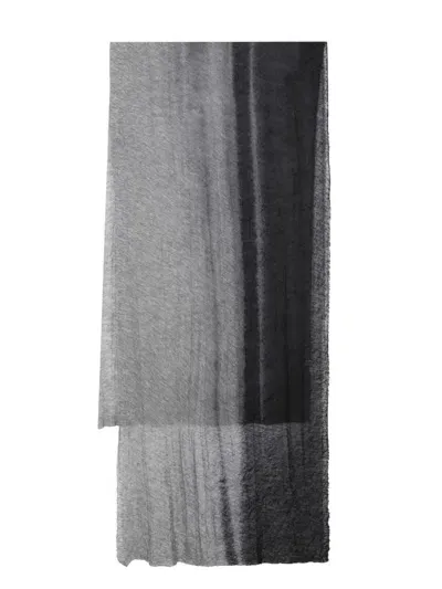 Botto Giuseppe Ombré-effect Scarf In Grey