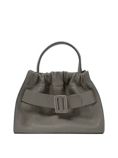 Boyy "square Scrunchy" Shoulder Bag In Grey