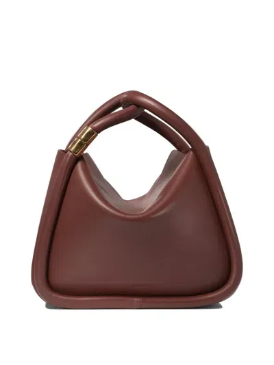 Boyy Women's "wonton 25" Handbag In Bordeaux