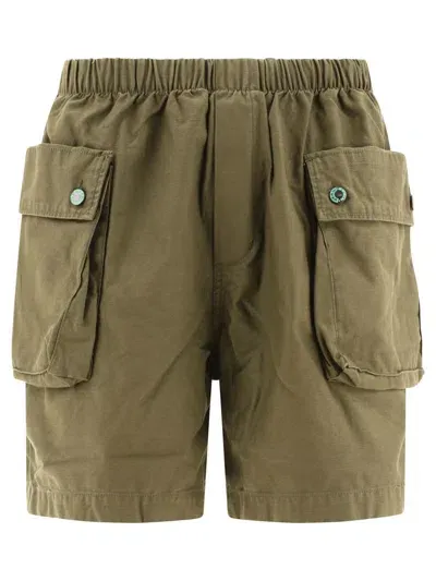 Brain Dead Military Climber Short In Green