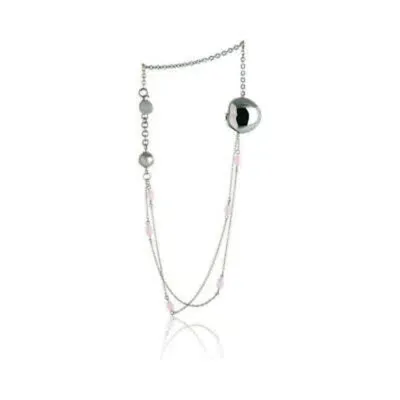 Breil Jewels Bloom Collection- 2 In 1 : Bracciale - Collana / Bracelet - Necklace 19cm In Metallic