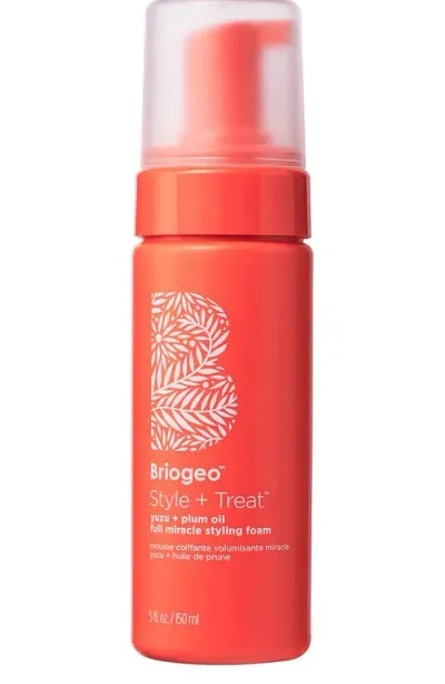 Briogeo Style + Treat Yuzu + Plum Oil Hair Styling Texture Foam In No Color