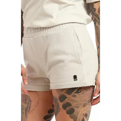 Brooklyn Industries Cotton Sweat Shorts In Luna Rock