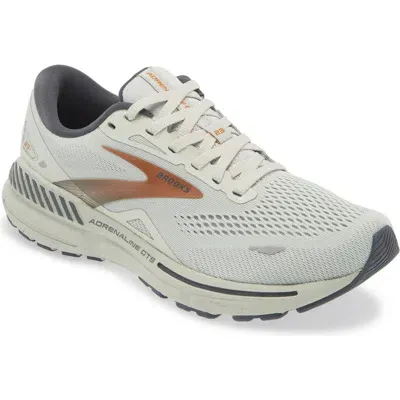 Brooks Adrenaline Gts 23 Sneaker In Mercury/copper/ebony