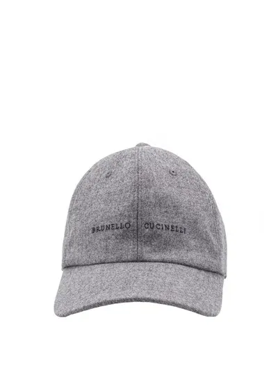 Brunello Cucinelli Hat In Grey