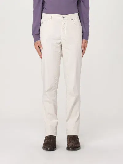 Brunello Cucinelli Straight Leg Jeans In White