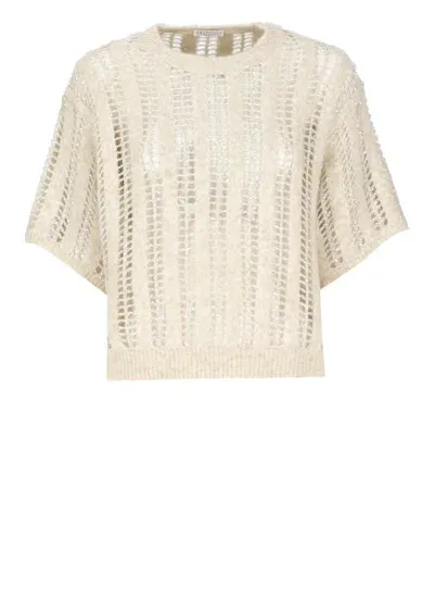 Brunello Cucinelli Sweaters Beige In Neutrals