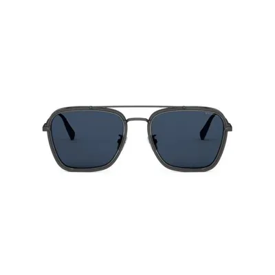 Bulgari Square Frame Sunglasses In Black