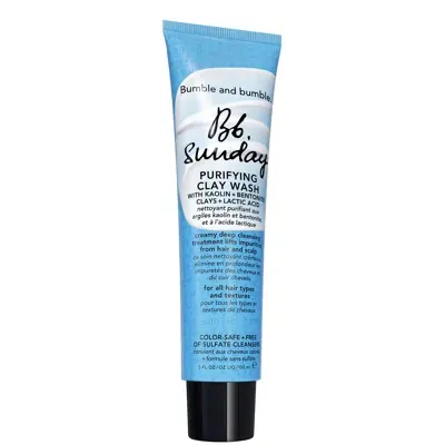 Bumble And Bumble Sunday Purifying Clay Wash Full Size 150ml In White