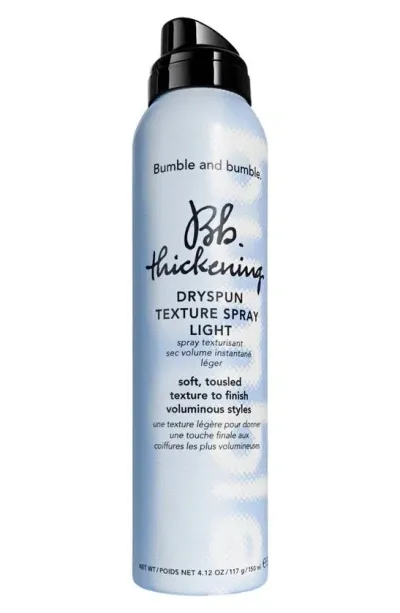 Bumble And Bumble . Thickening Dryspun Texture Spray Light In White