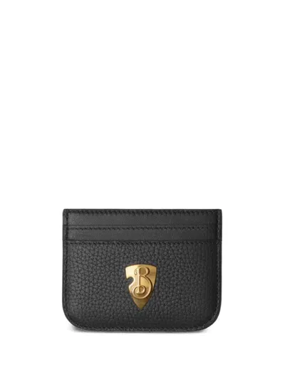 Burberry B Shield Cardholder In Black