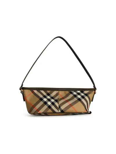 Burberry Vintage Check Mini Bag In Cream