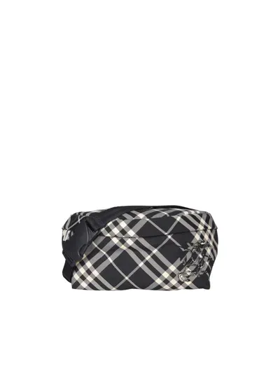 Burberry Black Check Fanny Pack