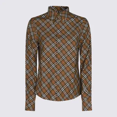 Burberry Brown Cotton Shirt