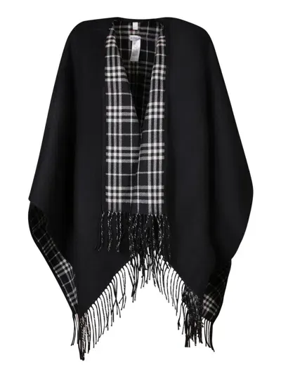 Burberry Capes In Black