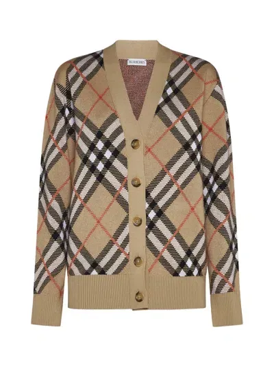 Burberry Cardigan In Multicolor