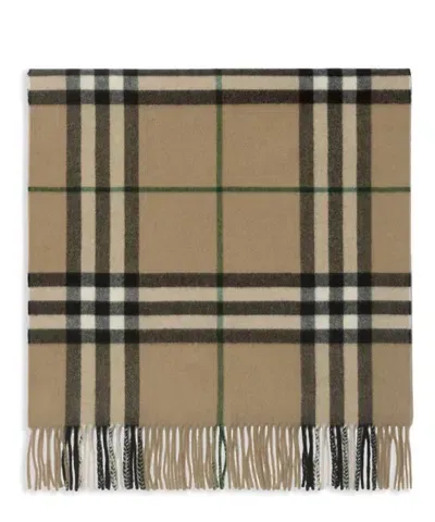 Burberry Cashmere Scarf In Multicolor