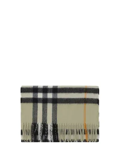 Burberry Cashmere Scarves In Multicolor