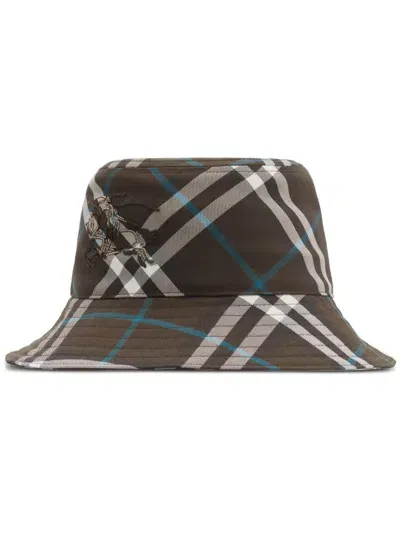 Burberry Check Bucket Accessories In Black