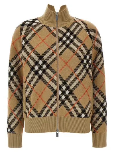 Burberry Check Cardigan