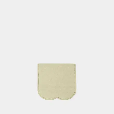 Burberry Chess Card Holder In Beige