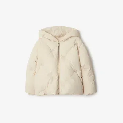 Burberry Kids'  Childrens Ekd Padded Jacket In Soap