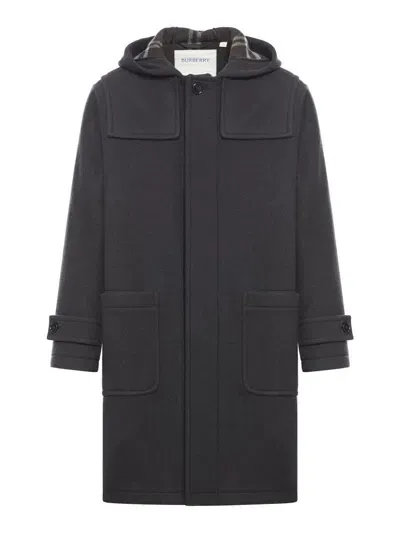 Burberry Coat In Black